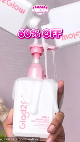 ❗️G2G TAWARAN HARI GAJI❗️ Clean, calm, and nourished skin powered by Milk Amino Cleanser 🥛💕#g2g #gladtoglowmalaysia #glad2glow #skincareMalaysia #fyp 