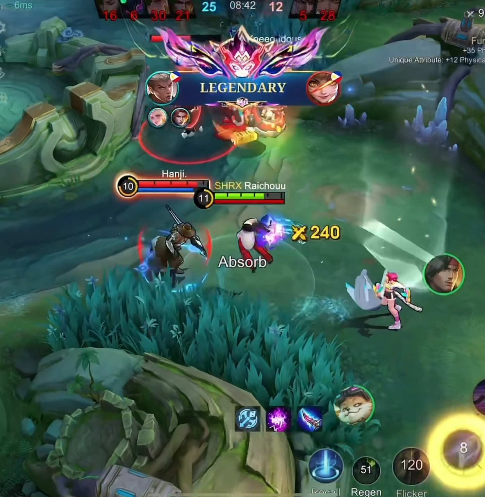 5v5 Content Creator Game 2 Part 1 #raichouuzxc #shrx #chou #MLBB 