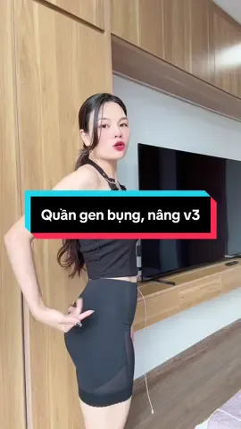 Quần nâng v3 tròn đẹp, gen bụng okela lắm đó ce ơiiii  #phamtuoishop #xuhuong #quangenbung #quannangmong 