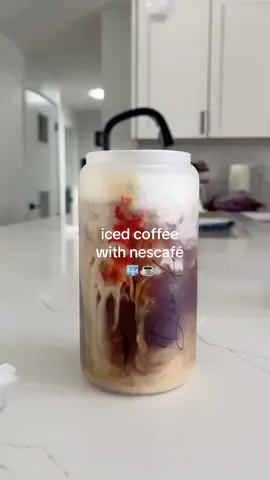 Make an iced latte with me using @NESCAFÉ USA instant blonde espresso 😋 #instantcoffee #nescafe #icedlatte #coffee #athomecoffee 