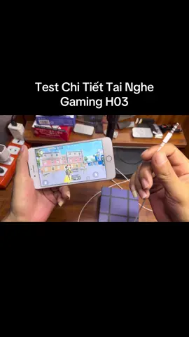 Test Chi Tiết Tai Nghe Gaming H03 - Đỉnh Cao Chiến Game FPS #NhâmHNTV #nhâmhntv #tainghegaming #pubgmobile 