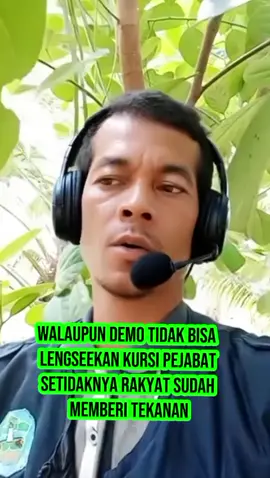 walaupun demo tidak bisa langsung lengserkan para pemipin. setidaknya suara yang menggema akan memberikan tekanan moral untuk para pemimpin yang salah dalam bertindak #suara #rakyat #akan #viral 