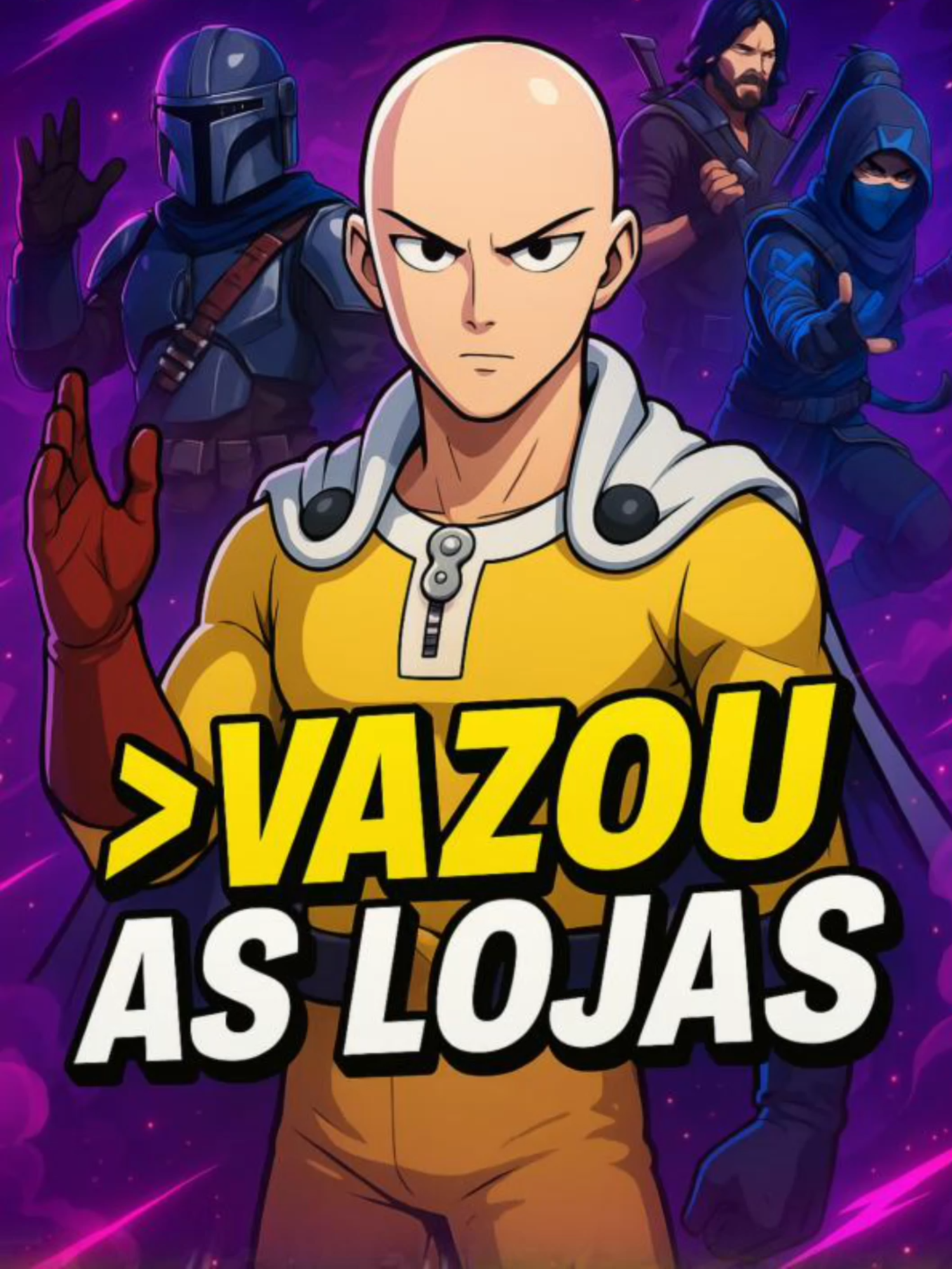 🥊 Aloha pra você do Brasil! E temos as primeiras imagens da collab de One Punch Man — mas calma, não no Fortnite ainda… foram revelados os decalques e rodas do Rocket League inspirados no anime. 🚗💨👊 👉 O detalhe é que a colaboração com o Fortnite foi adiada. Ela deveria ter chegado hoje, mas foi empurrada pra depois, sem data confirmada ainda. 🛒 Enquanto isso, já temos vazamentos da loja de itens pros próximos dois dias, incluindo o retorno do Mandaloriano e também de The Walking Dead, com ninguém menos que o Rick Grimes. 🔥 📌 Ou seja: o anime atrasou, mas as collabs clássicas estão voltando forte! E aí, você prefere ver primeiro o One Punch Man ou a volta do Rick Grimes? 👇 #fortnitebrasil #foryoupage❤️❤️ #fortiniteclips #parceiroepic #FortniteBR #fortnite #foryoubr