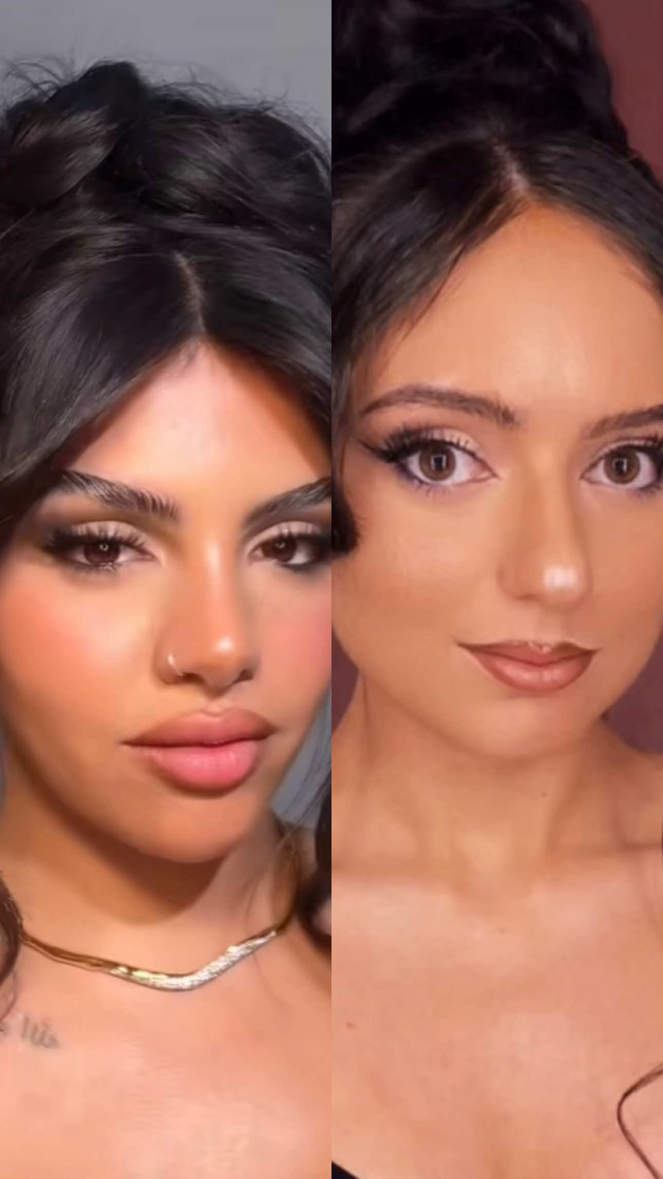 @hudabubbaaa makeup on 🇱🇧🇲🇽 face #huda #LoveIsland #arab #latina #makeup 