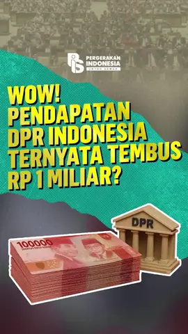 Bukan 100 jeti ya ges, 1 MILIAR!! #pergerakanindonesiauntuksemua #anggotadpr #beritatiktok #tiktokviral #fyp 
