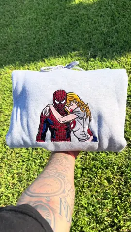 Spider-Man Hoodie 🕷️🕸️❤️🕷️🕸️❤️🕷️🕸️❤️🕷️🕸️ IG: MOMMYTHREADZ . Dm For Any Custom Embrodiery Designs  #embroidered #embrodiery #smartstitch #spiderman 