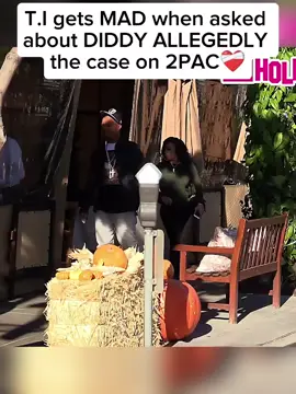 T.I gets MAD when asked about DIDDY ALLEGEDLY the case on 2PAC ❤️‍🩹 #diddy #2pac #trending #viral 
