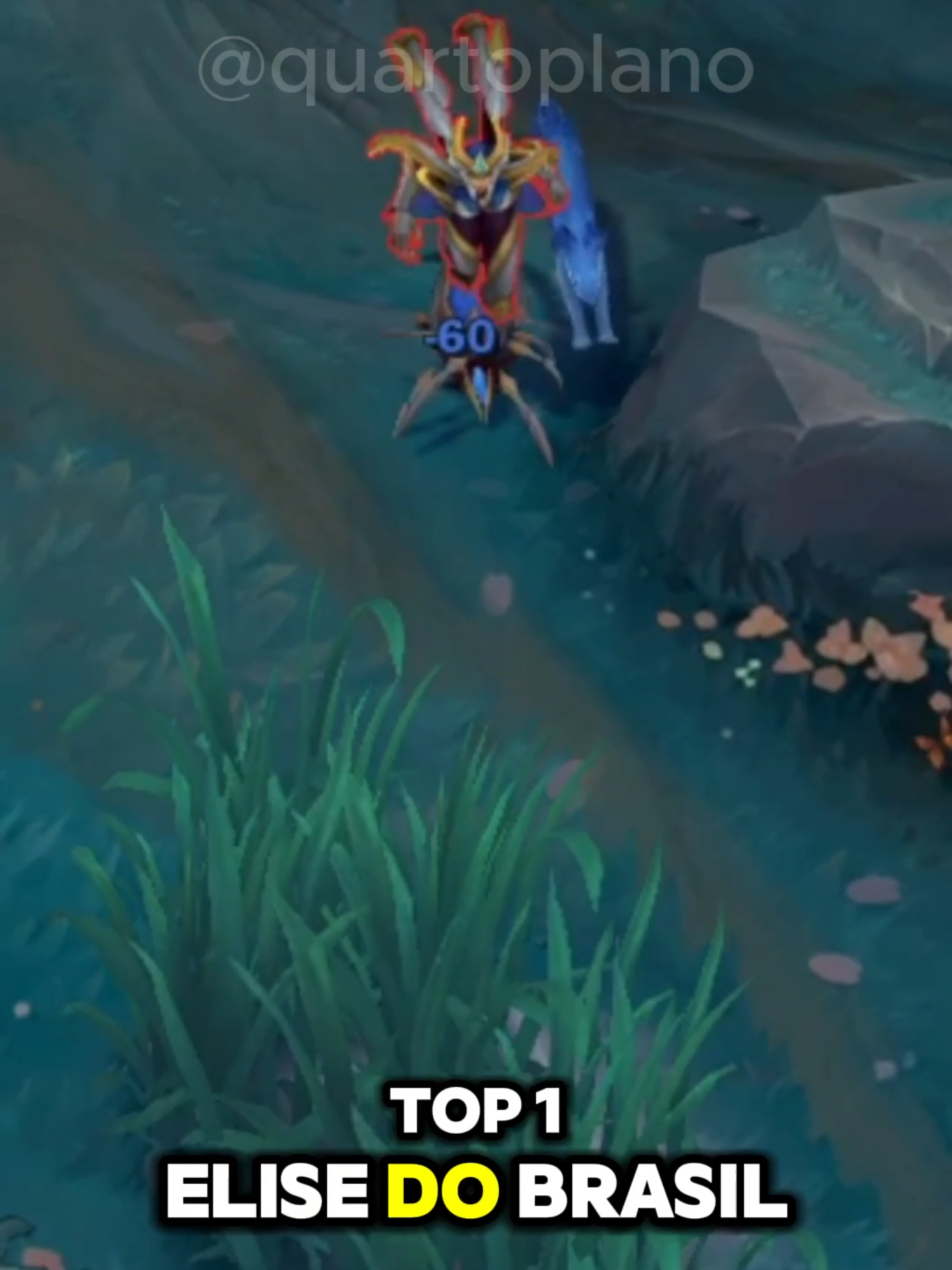 Como que o Top 1 Elise do Brasil joga ! #leagueoflegends #quartoplano #paravoce #elise