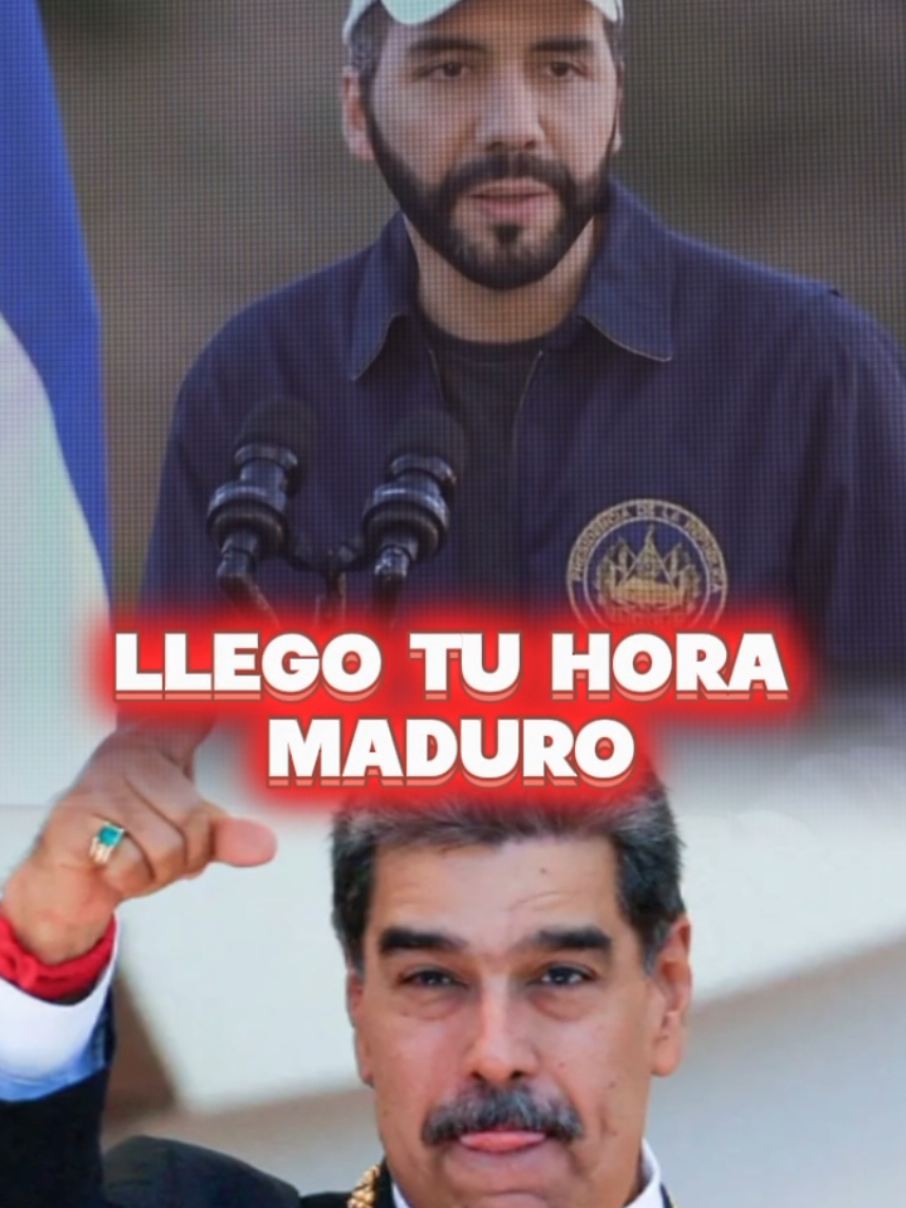 Bukele le dice a Maduro que le llegó la hora ! #trump #nayibbukele #telemundo 