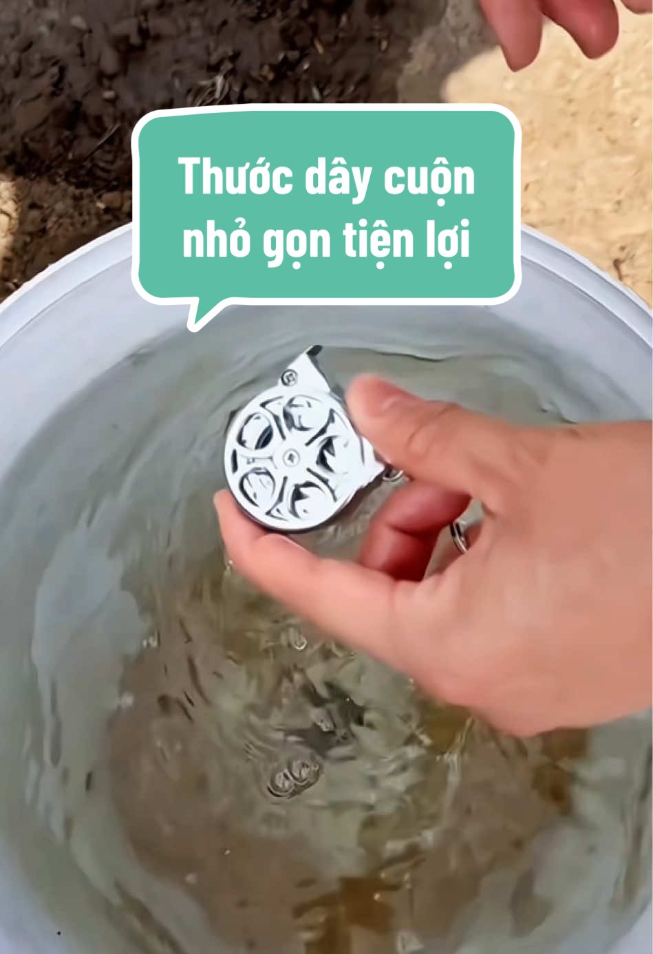 Thước Dây Không Thấm Nước ,Nhỏ Gọn Tiện Lợi #thuocday #thuocdaycuon #dogiadungtienich #xuhuong 