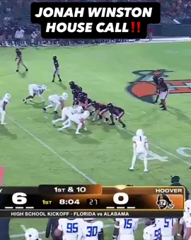 Jameis Winston’s brother took it 40 yards for the touchdown 👀 #espnsocial #football 