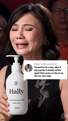 😱 [ WARNING]  😱
 Merong Hally body lotion na sobrang daming babae ang “na-a-addict sa pagpapaputi,” ginagamit nila 4–5 times a day 😱
 👉 Every time na mag-apply sila, nagli-lighten agad ng 1 tone ang skin nila! #G21  #viralvideo #tiktok #hallycosmetics #bodylotion 