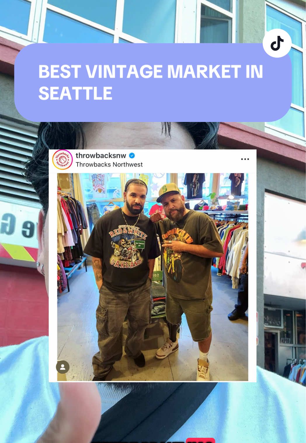 Is this Seattles best thrift store/ Vintage shop?  You will be paying a bit more here, but they always got fire shit. #fyp #seattle #seattletiktok #corteezyy #thriftstore 