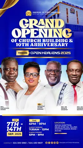 #openheaven2025_grandopening #fyp #christiantiktok #goviral #ghanatiktok🇬🇭 