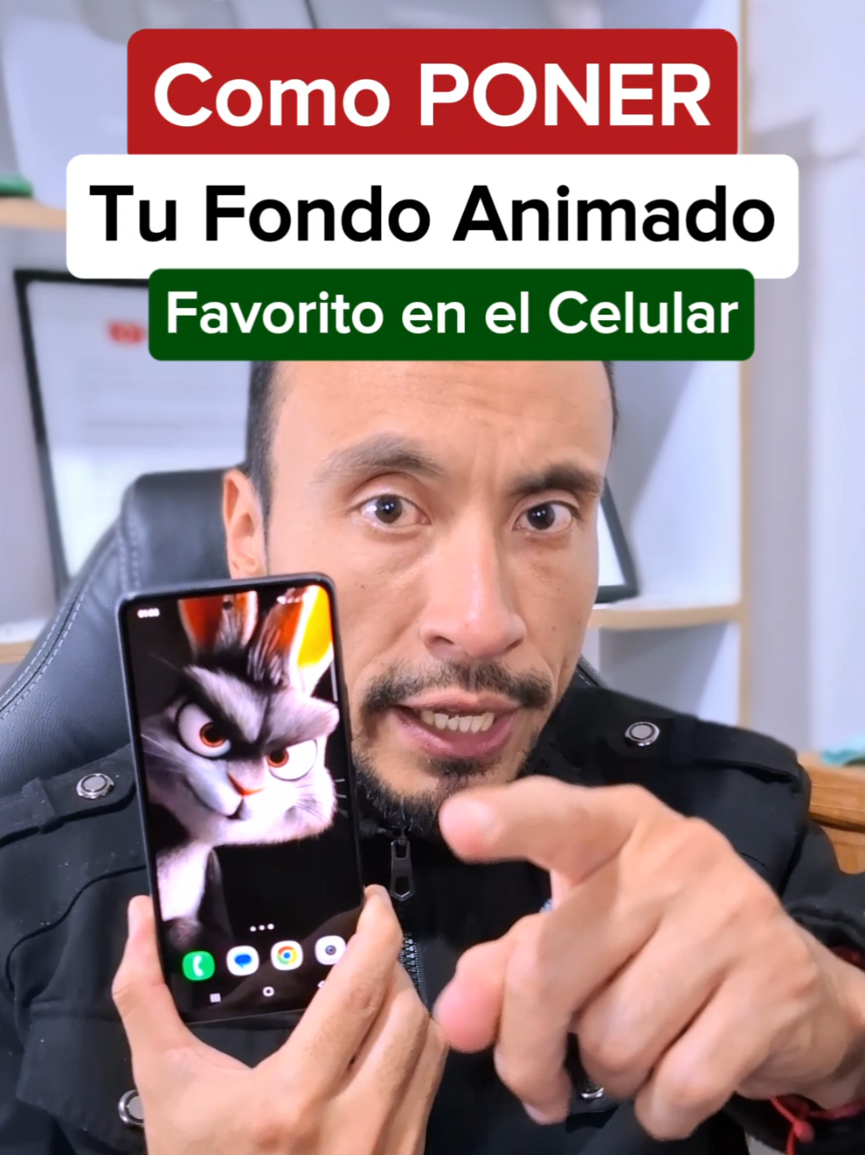 Como poner tu fondo animado favorito en el celular.. ##pcandroid24 #tecnologia #android #fondodepantalla #tips 