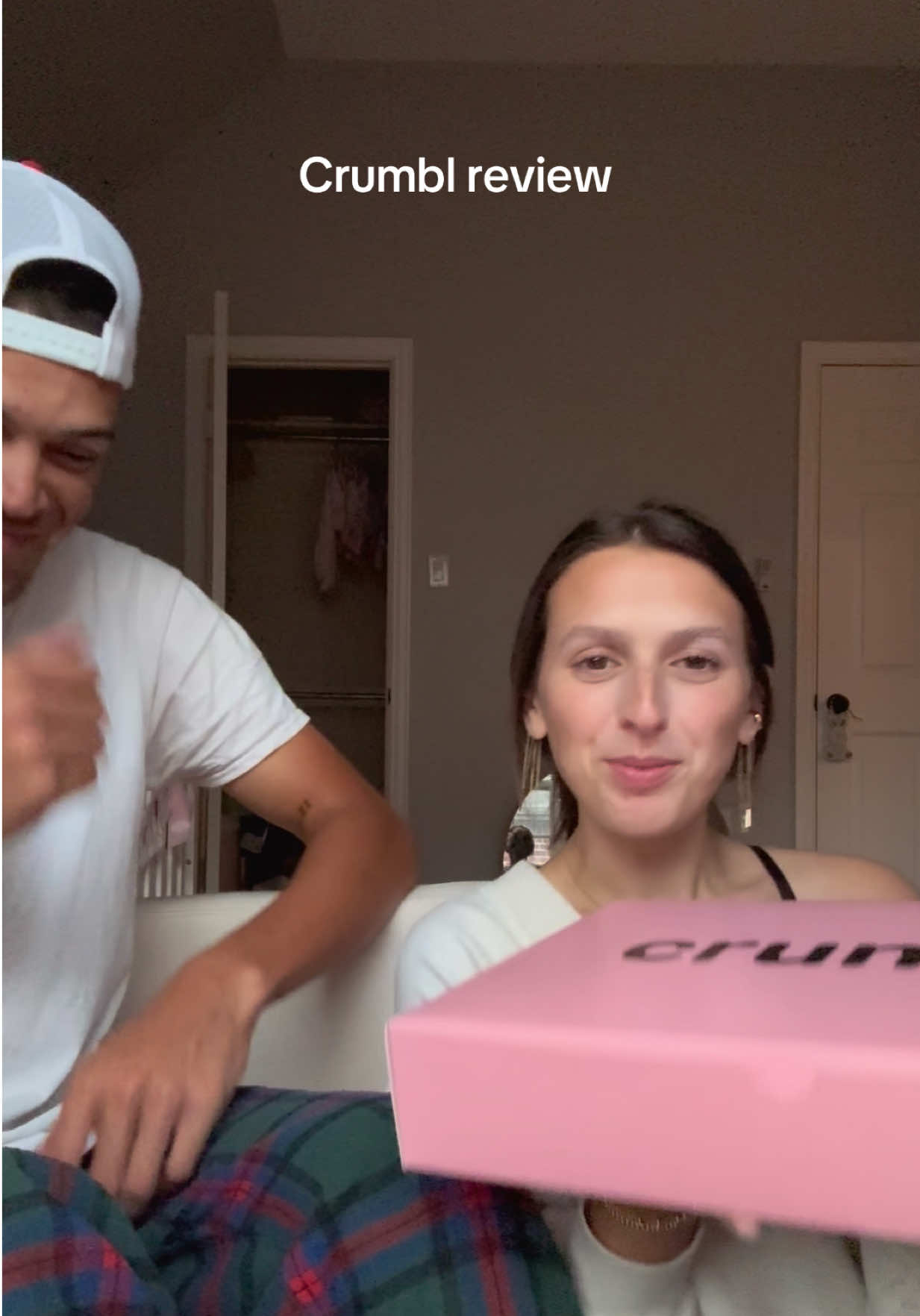 Yall this turned really chaotic lol welcome to our world !!!!!! @Crumbl I think Cas wants a wheat thin collab ?!?! LOL 😂😂 @cashdonedidit #fyp #foryoupage #crumbl #crumblecookiereview 