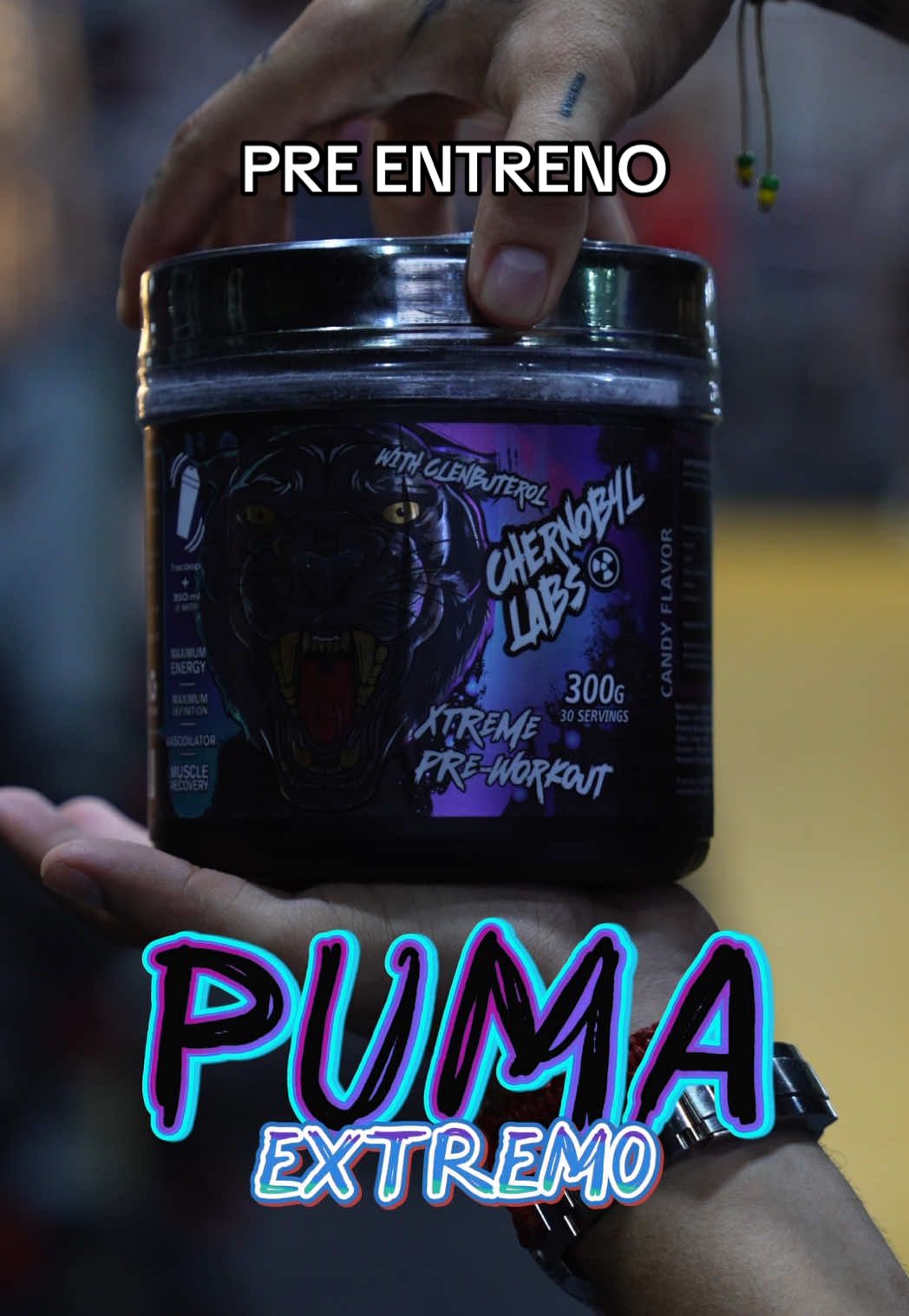 Pusimos a prueba el pre entreno PUMA Extremo con CLEMB de Chernobyl Labs #Gym #Analisis #Fitness #Preworkout 