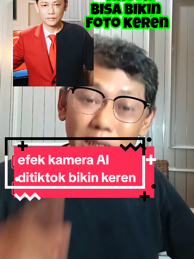 efek kamera tiktok keren  👉@Fadlys Tron flashdisk pakai baju gembel bisa jadi elite, rugi ga dimanfaatin #carabuatefekkameraAItiktok #carabikinfotoditiktokjadikeren #caraeditvideoditiktok  #carabikinvideopakaikameratiktok 