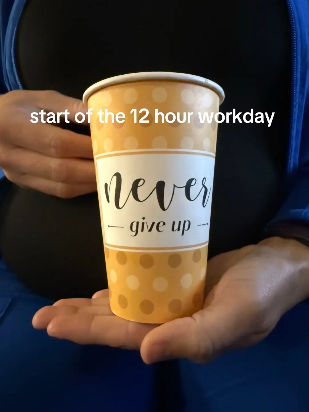 Our modified coffee cups for the workday moods 😂 #healthcare #nursetok #nurse #healthcareworker #motivation 