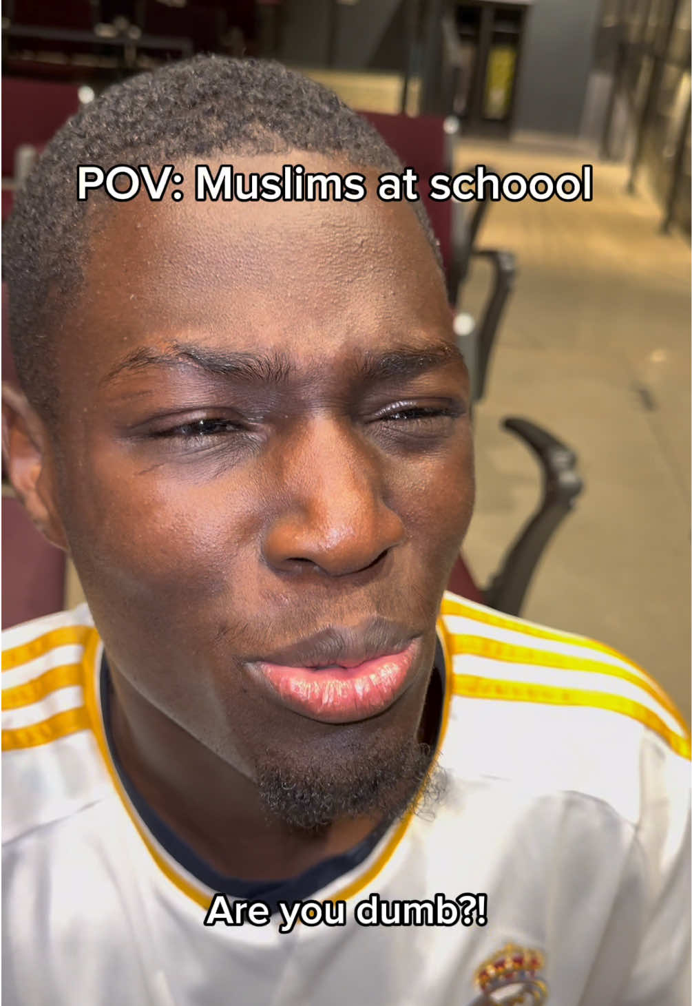 It’s an interest time to be a muslim in school #muslim 