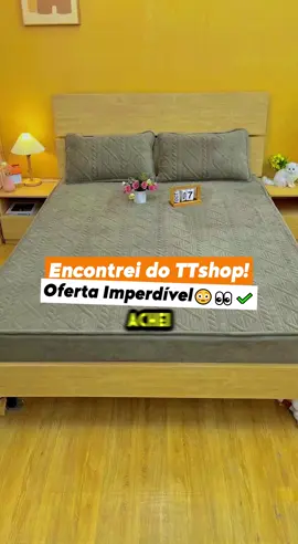 🚨 Achei no TikTok Shop a Capa Impermeável para Colchão em PROMOÇÃO relâmpago – mas é só por tempo super limitado! 🚨 #colchão #cama #tiktokshop 