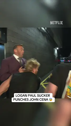 Logan Paul leaves John Cena laying to end #SmackDown #WWEonNetflix 