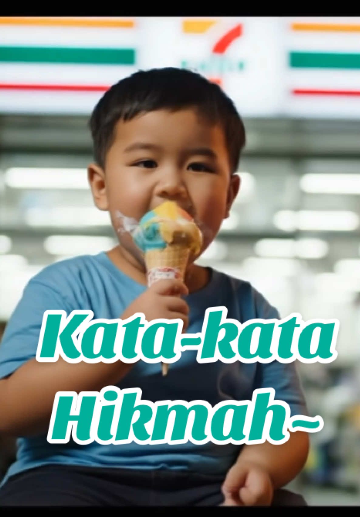 Memang sangat berhikmah dik! 👏 #trending #lawak #katakata #icecream 