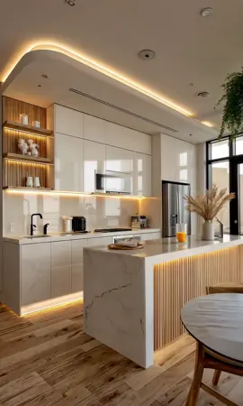 Bếp là nới giữ lửa giữ luôn cả tình yêu thương #noithattugia #phongbep #xuhuongnoithat #maunoithatdep 