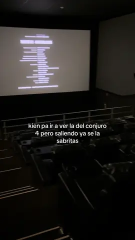 Jalas ? #paratii #contenido #cine #conjuro #terror 