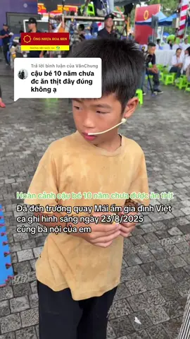 Trả lời @VănChung Hoàn cảnh cậu bé 10 năm chưa đợt ăn thịt trong đợt ghi hình tại Thanh Hoá #MaiamgiadinhViet #HoaSenGroup #DannguonHoaSenGroup #OngnhuaHoaSen #ThanhHoa 