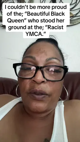 Imagine sitting in a seat and anyone but especially a white woman tells you to move, so she can sit there. The sense of entitlement is ridiculous. Let’s not let this stop here. Keep it going. #ymca #racist #racistymca 