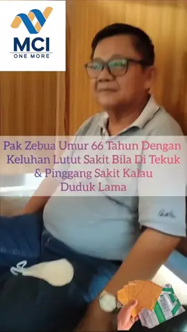 Yang namanya orang tua, pasti keluhannya disekitar Sendi Lutut dan Nyeri di Pinggang.  Nah Produk MCI onemore cocok banget.  Tinggal Tempel dan bisa dibawa beraktifitas.   Yang masih punya orangtua, yuk bahagiain mereka dengan produk pendukung kesehatan alami ini. Order sekarang yaa 👍👍👍 #Mcionemore #png #transdermalpatch #TransdermalTherapySystem