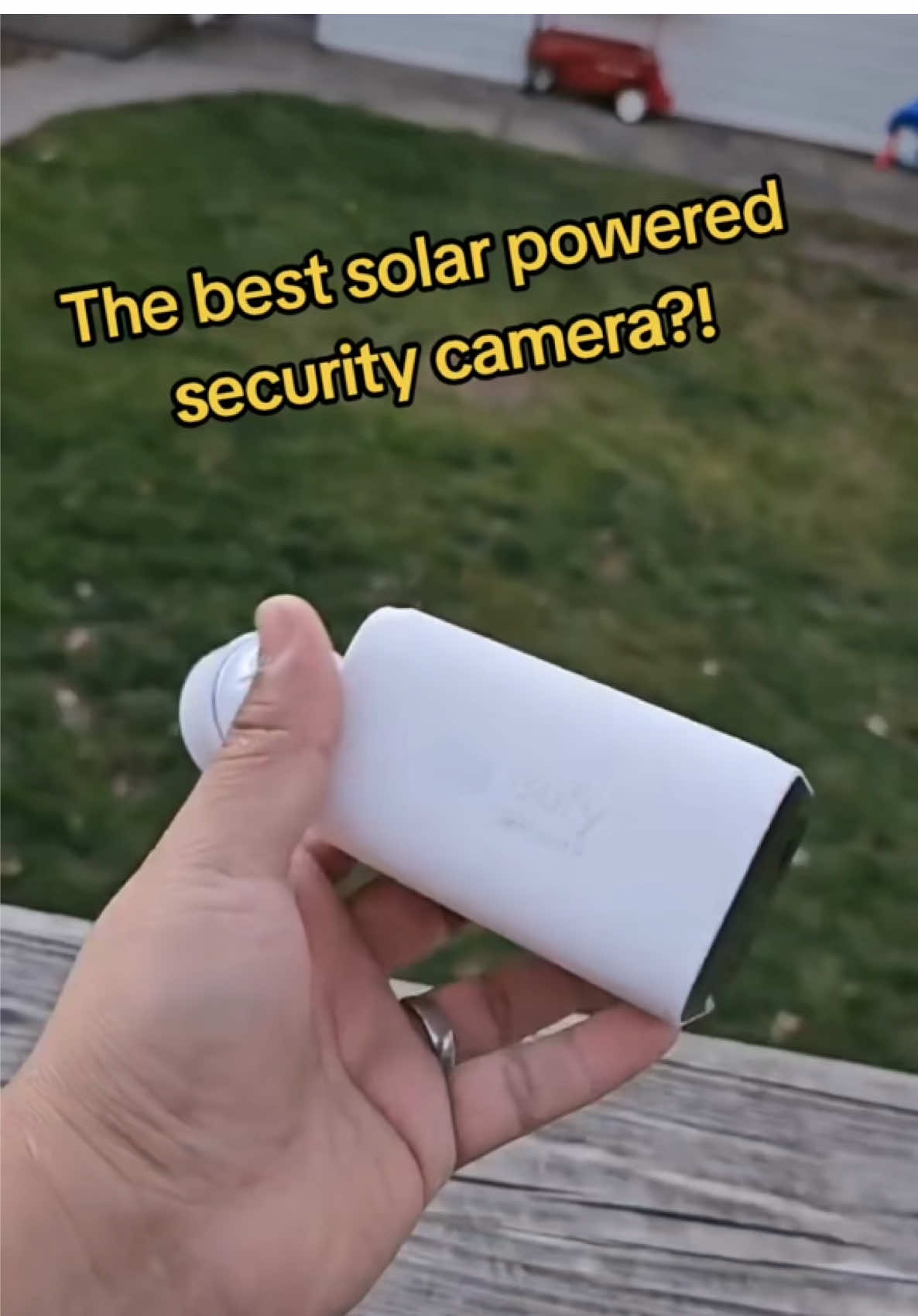 This eufy camera is awesome. #viral #fyp #eufysolar #eufy 