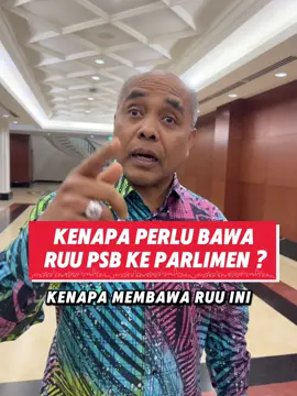 Kenapa Perlu Bawa RUU PSB Ke Parlimen ? Ini Komen Datuk TPr. Dr. Alias Rameli, Ketua Pengarah PLANMalaysia #MADANIBekerja 