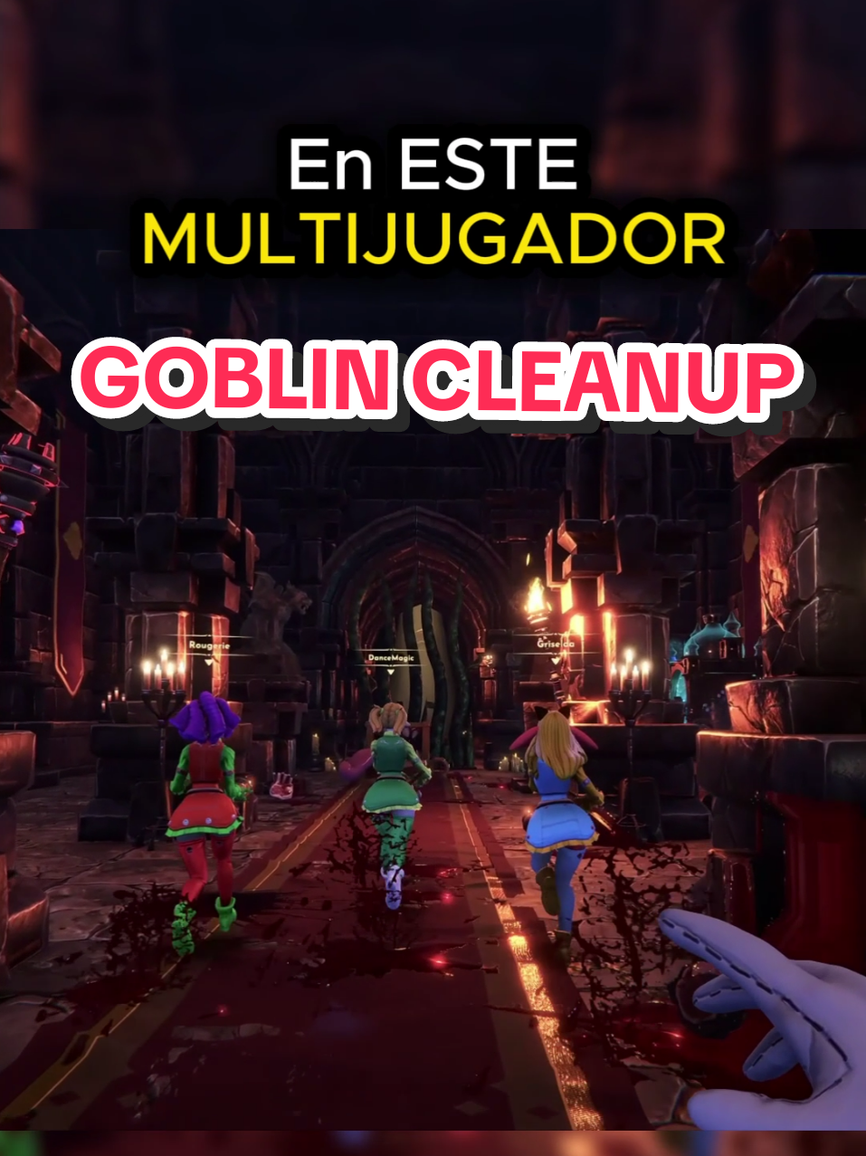 Junta a tus COMPAS para dejar TODO BIEN LIMPIO en este juego llamado Goblin Cleanup que ya tiene DEMO gratis #goblincleanup #multijugador #coopgames #gaming #tiktokgaming 