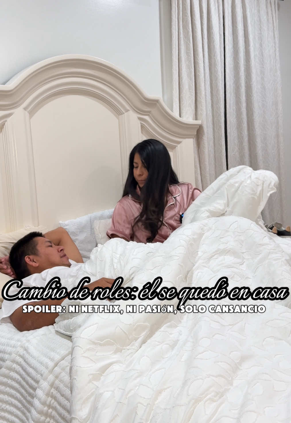 Toda esposa sabe que “en casa no se hace nada”… hasta que el esposo se queda un día entero 🤭💪  ¡Mamis, ustedes me entienden!😅 #parati #fyp✨ #funnyvideos #couple #comedia        