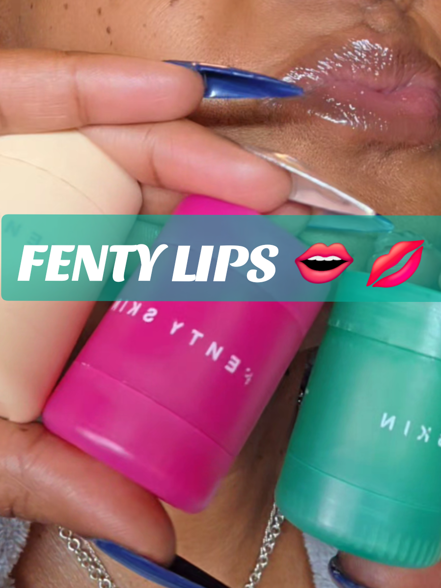 💋 Soft, plump, and oh-so-kissable 💄✨ #PlushPuddin #LipCare #FentySkin #GlowyLips #OvernightMagic @Fenty Beauty 