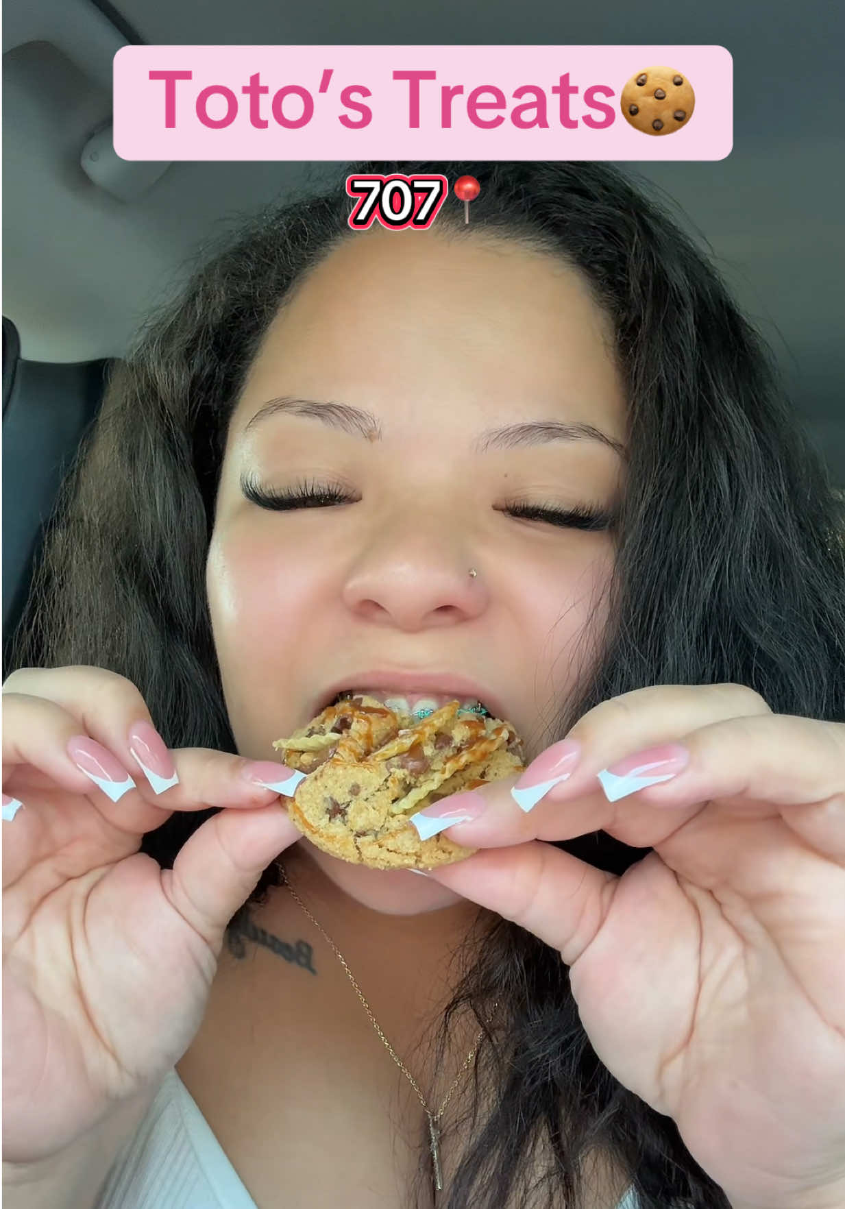 The best cookies in the 707 HANDS DOWN 😜🍪 @Totos Treats ! #cookies #707 #review #SmallBusiness  