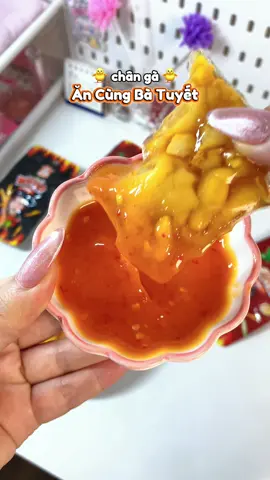 Chân gà nhà Bà Tuyết ăn ngon xỉu #unboxing #changabatuyet #ancungbatuyet #changarutxuong #muataitiktokshop 