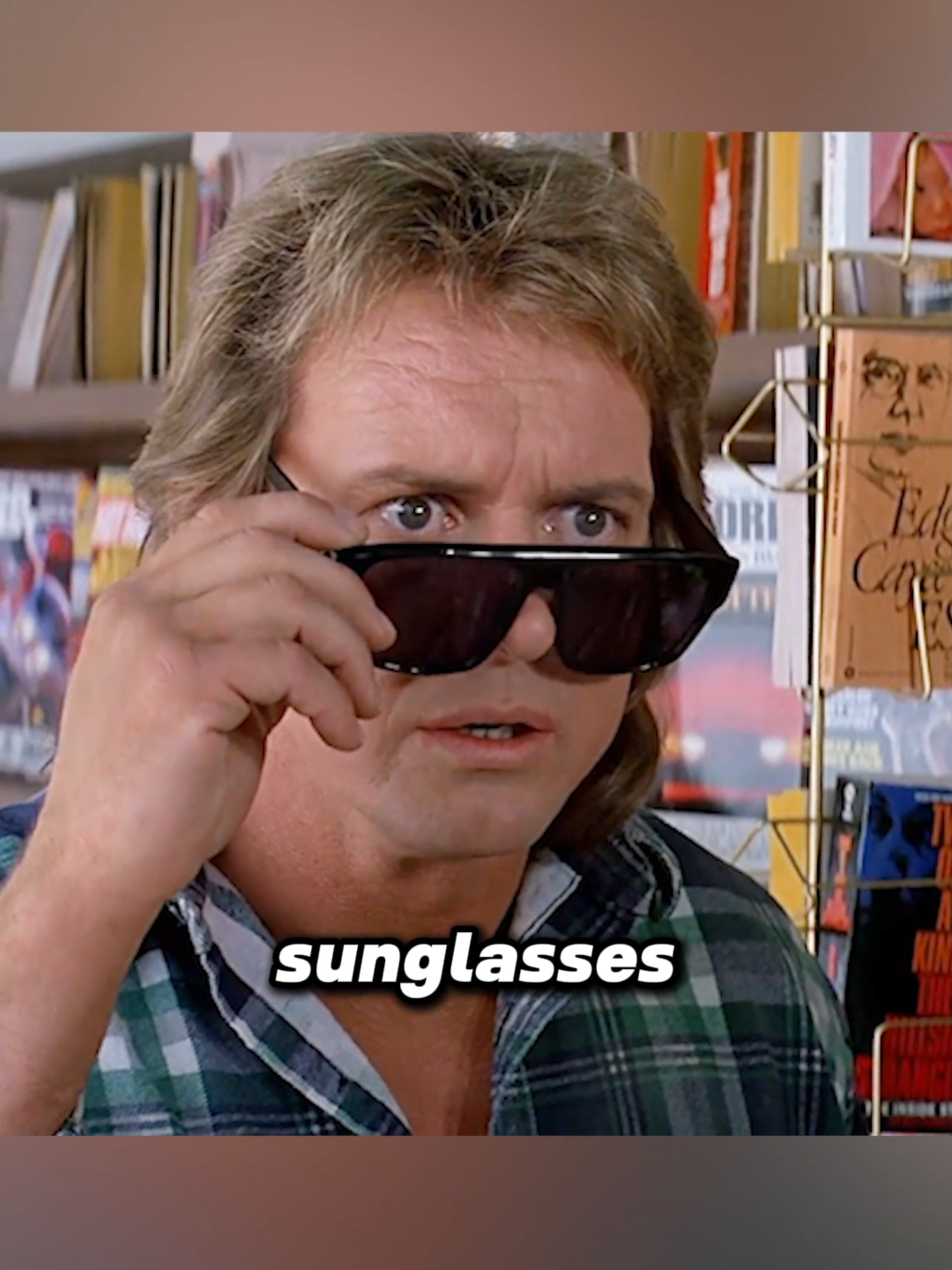 The man picked up a strange pair of sunglasses #movie #movieclip #fantasy #usa