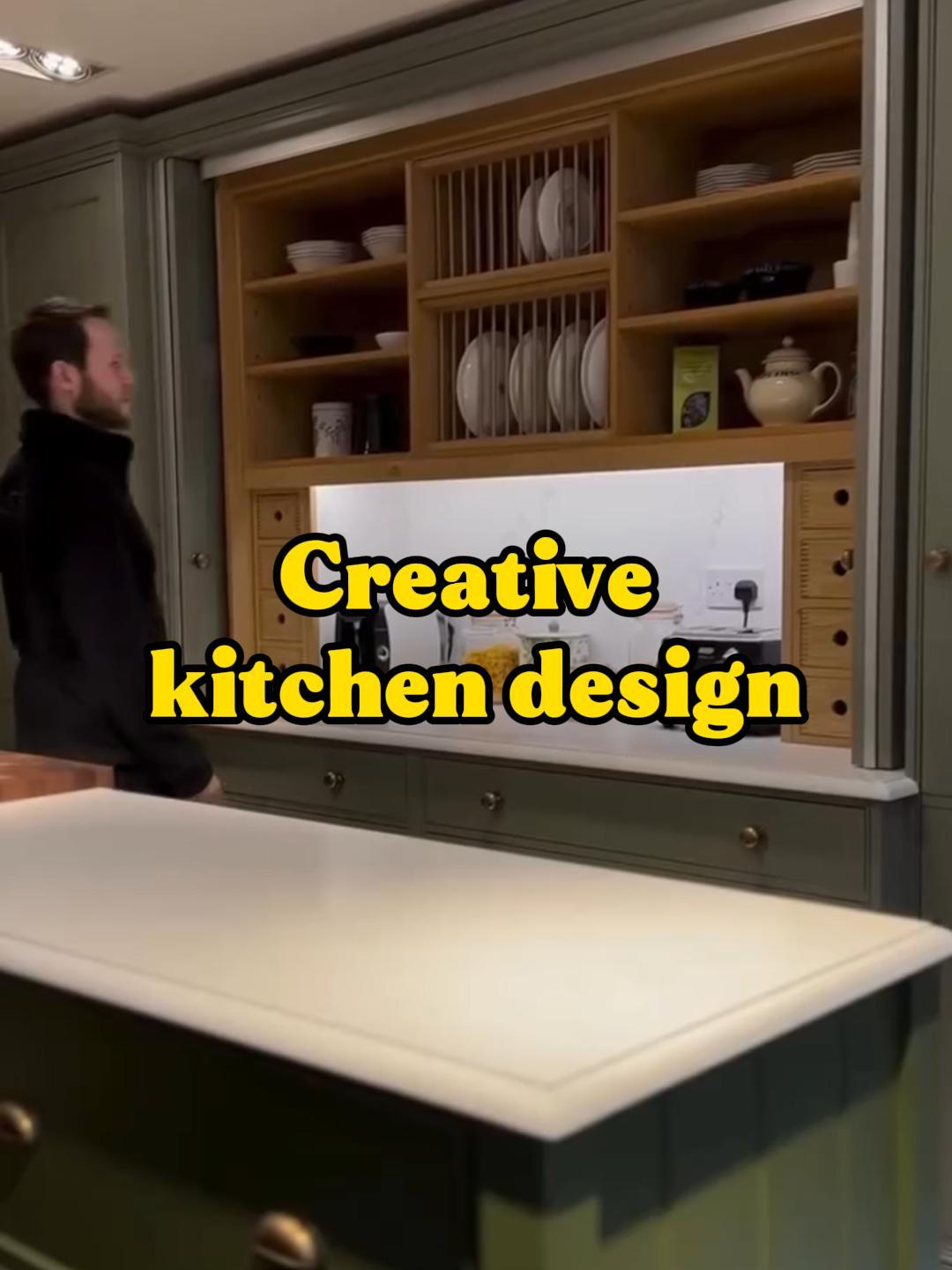 🍳✨ From smart pull-down cabinets to hidden storage drawers, and multi-functional pull-out solutions, today’s kitchen design makes life easier, smarter, and more stylish. ✅ Pull-down baskets in wall cabinets — easy access, even for the top shelves ✅ Hidden pull-out ladders — reach high spaces safely and conveniently ✅ Pocket doors — keep appliances hidden for a clean, minimal look ✅ Built-in organizers & inner drawers — no more cluttered counters ✅ Custom pantries — a dream storage solution for every kitchen With custom kitchen cabinets, you’re not just choosing furniture, you’re choosing a design that’s fully tailored to your habits, style, and home. #modernkitchen #kitchendesign #customcabinets #smartstorage #interiordesigners #kitchendecor #kitchendesign #modularkitchen #kitchencabinets #customcabinets #homedecorideas #homedesign #kitchenideas #KitchenHacks #interiordesignideas #wholehousecustomization #luxurykitchen