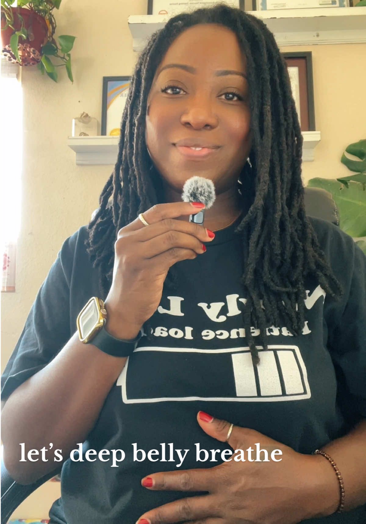 How are you breathing? If your watching this video… stop!! And check in with your breath.  #breathwork #breathewithme #blackwellness #blackwomen #grieftok 