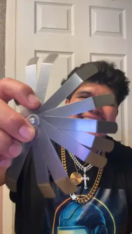 Great, here’s a shoppable video script for 2pc Straight and Angled Feeler Gauge Set – Includes Inch and Metric Feeler Gauges:  ---  ##[Scene 1: Hook]## If you like to work on your own bikes at home, this is a **feeler gauge set** you'll want to keep in your toolbox. ##[Scene 2: Body]## It's perfect for **measuring different sizes**, helping you quickly identify the right fit with its **clear markings**. Use it to ensure your valves are adjusted perfectly. This set includes both **straight and angled designs**, offering versatility for various engine access points. The **compact size** makes it convenient to store. ##[Scene 3: Call to Action]## Consider getting one today!  ##tiktokshop #tiktokshopping  #tiktokshopfinds #birthdaygift #gift               