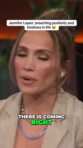 JLo on embracing positivity ❤️ preach queen. #jenniferlopez #jlo #kellyclarksonshow #xyzabc #fyp 