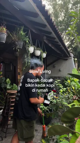 Salam kenal semua nya  #slowliving #bapakbapakngonten #baristalife 