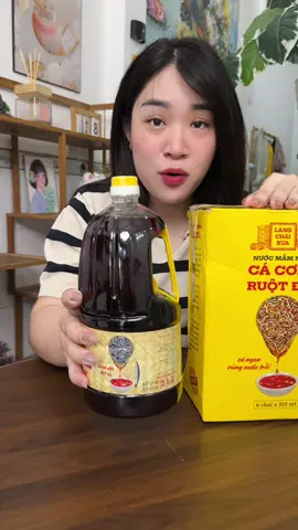 Nước mắm cá cơm thơm đậm đà