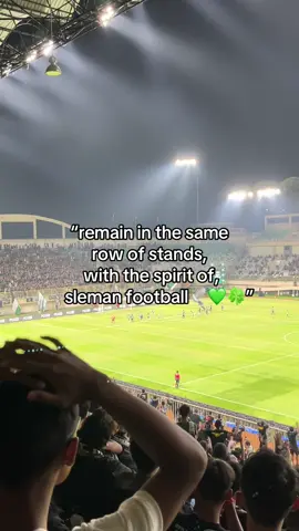 gairah sepakbola sleman⚽️💚 #psssleman #bcsxpsssleman #bcs #brigatacurvasud #fypage 