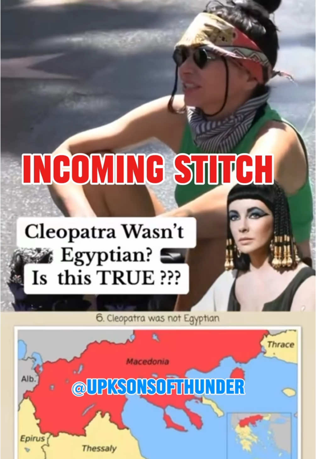 Cleopatra was A white woman #cleopatra #egypt #egyptian #historytok #africa #explore #kemet #blackhistory #greek 