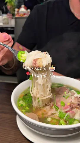 Gone Too Soon🍲🎶❤️ 📍Pho Savor What’s up 559! Emilio Eats here, back in Visalia to check out @Pho Savor Visalia 🍜. Super clean, modern vibe and the food came out quick ⚡️. The Vietnamese coffee was strong and delicious ☕️, spring rolls were fresh 🥢, and the egg rolls were perfectly crispy. We also tried the avocado smoothie 🥑, the house special rice plate, garlic noodles with juicy chicken 🍗, and their House Special Beef Noodle Soup with a rich, flavorful broth. Overall, solid food, great service, and definitely worth a stop in Visalia 🙌. #Pho #559Eats #Vietnamese #Foodie #FoodTok