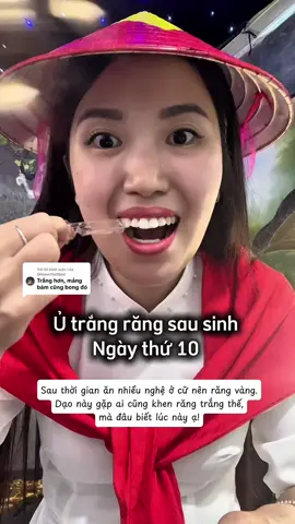 Trả lời @SHomeVietNam Không ê buốt nên ưng lm nè #xuhuong #mevabe #mesausinh #mebimsua #nuoicon #răng #trangrang 
